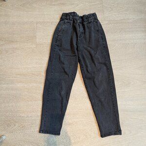Paperbag Waist Mom Jeans